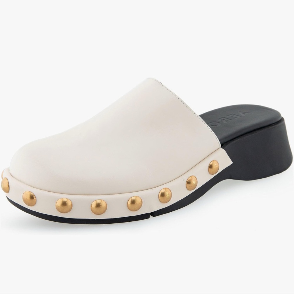 Aerosoles Ivory Faye Studded Clogs